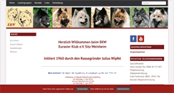 Desktop Screenshot of eurasier-klub.de